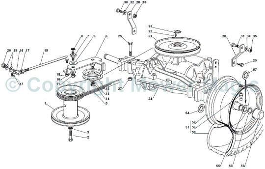 Transmission - Mountfield (2009 - 2010) 1228 Manual 2T1124483/UM9