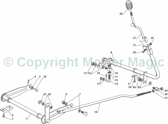 Cutting Plate Lifting - Mountfield (2009 - 2010) 1228 Manual 2T1124483/UM9