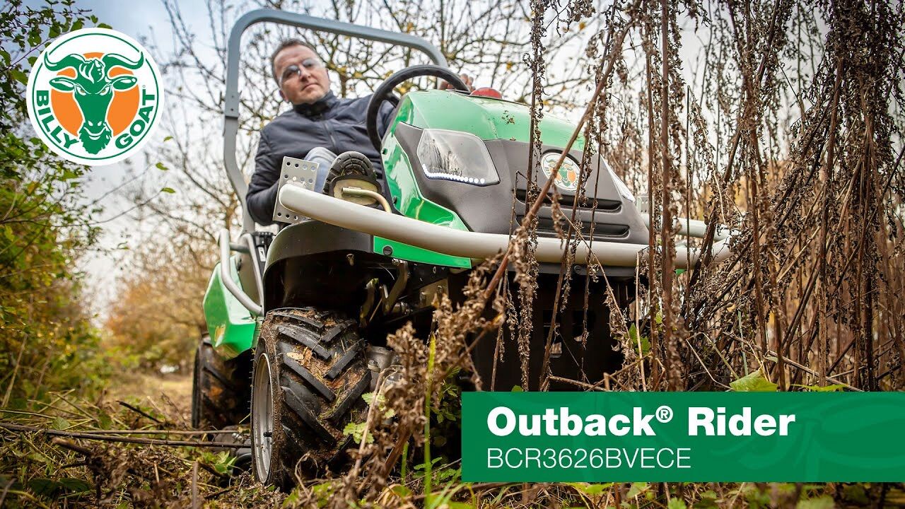 Billy Goat BCR3626BVECE 4WD Outback Rider Mower 92cm from Mower Magic