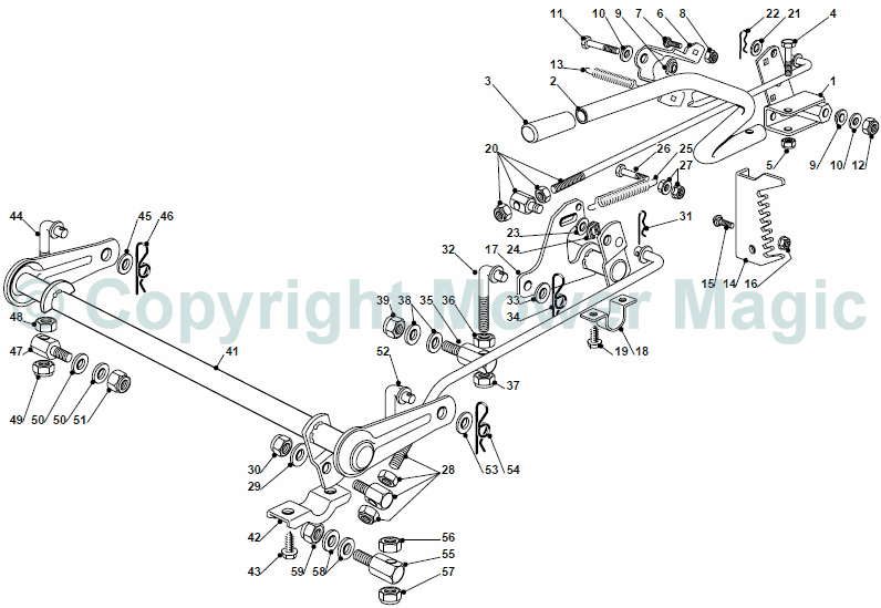 Cutting Plate Lifting - Mountfield (2010) 2T0320283/M10, 2T0320483/M10 1436 Manual