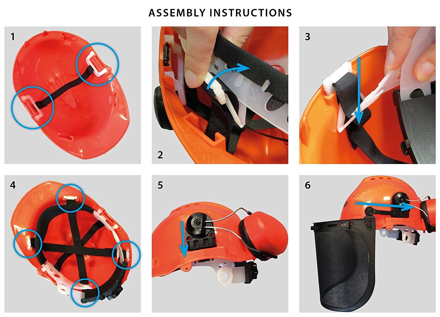 Oregon Yukon Safety Forestry Helmet Combination Set (Zero Rated VAT) from Mower Magic