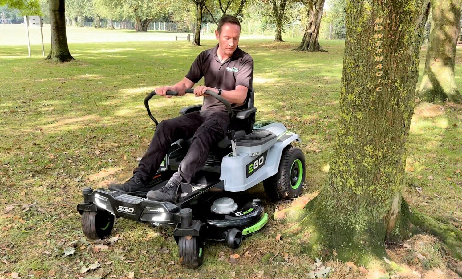 EGO ZT4200E-L Zero-Turn Cordless Ride-On Mower 56v / 106cm 40Ah from Mower Magic