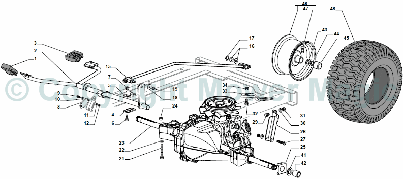 Transmission - Mountfield (2010) 1538 Hydro SD 2T0620483/M10