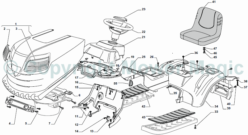 Body - Mountfield (2009 - 2010) 1538 SD 2T3244483/UM9