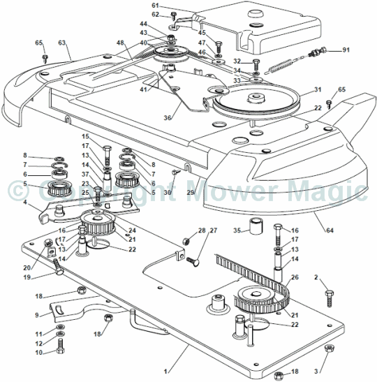Cutting Plate (1) - Mountfield (2009 - 10) 1540H 2T5544483/1640H 2T0930483/M10/1840H 2T566483/2040H 2T5672483 Cutting Plate (1) - Mountfield (2009 - 10) 1540H 2T5544483/1640H 2T0930483/M10/1840H 2T566483/2040H 2T5672483