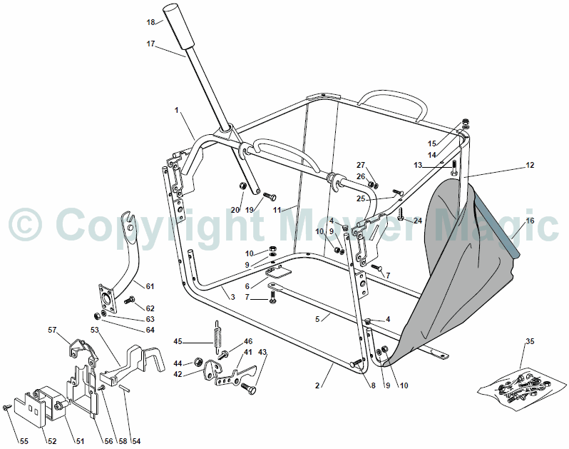 Grass-Catcher - Mountfield (2009 - 10) 1540H 2T5544483/1640H 2T0930483/M10/1840H 2T566483/2040H 2T5672483 Grass-Catcher - Mountfield (2009 - 10) 1540H 2T5544483/1640H 2T0930483/M10/1840H 2T566483/2040H 2T5672483