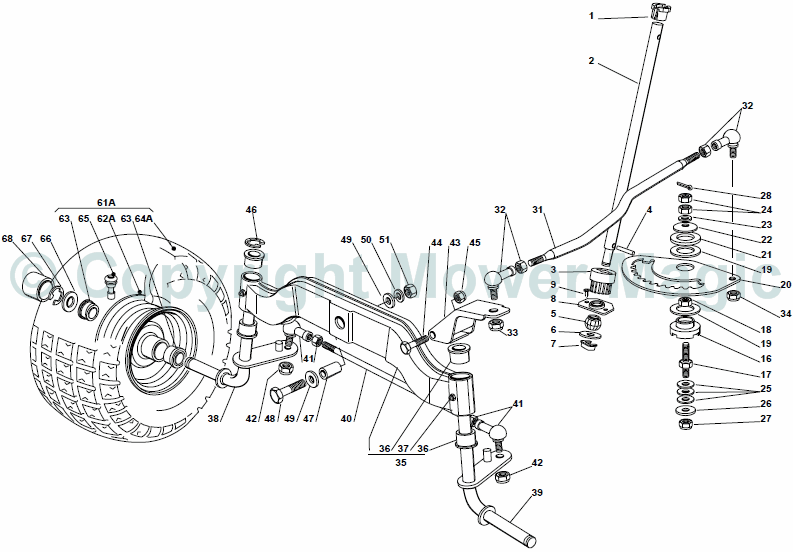 Steering - Mountfield (2009 - 10) 1540H 2T5544483/1640H 2T0930483/M10/1840H 2T566483/2040H 2T5672483 Steering - Mountfield (2009 - 10) 1540H 2T5544483/1640H 2T0930483/M10/1840H 2T566483/2040H 2T5672483