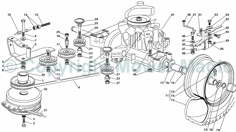 Transmission - Mountfield (2009 - 10) 1540H 2T5544483/1640H 2T0930483/M10/1840H 2T566483/2040H 2T5672483 Transmission - Mountfield (2009 - 10) 1540H 2T5544483/1640H 2T0930483/M10/1840H 2T566483/2040H 2T5672483
