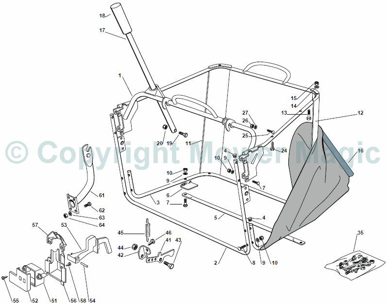 Grass-Catcher - Mountfield (2010) 1540M 2T5144483/UM9 /1640M 2T0730483/M10