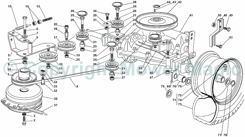 Transmission - Mountfield (2010) 1540M 2T5144483/UM9 /1640M 2T0730483/M10