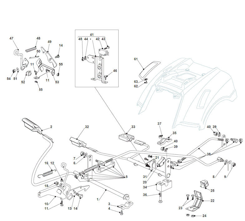 Mountfield 1636H 2T0430483/M11 Control Spares