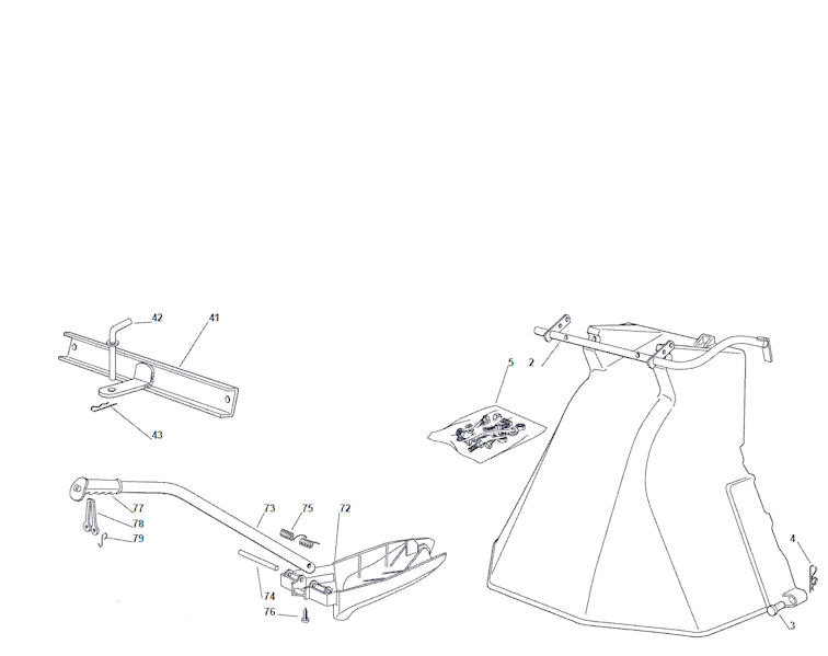 Mountfield 1636H 2T0430483/M11 Accessories