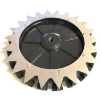 Ambrogio Single Solid Wheel With Spikes for L75 / L85 Clearance X Ambrogio Single Solid Wheel With Spikes for L75 / L85 Clearance X