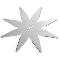 Ambrogio 8 Knives Flat Blade 200Z05100A (Lama Piana A 8 Punte Di Taglio-Blade D242 8P) Ambrogio 8 Knives Flat Blade 200Z05100A (Lama Piana A 8 Punte Di Taglio-Blade D242 8P)