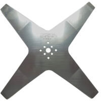 Ambrogio Standard Blade - 24cm 4 Knives Bent 50_D0018_02 (Lama Piegata A 4 Punte Di Taglio) Ambrogio Standard Blade - 24cm 4 Knives Bent 50_D0018_02 (Lama Piegata A 4 Punte Di Taglio)