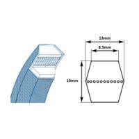 Westwood Countax AA105 Internal Deck Drive Belt 22869800 Westwood Countax AA105 Internal Deck Drive Belt 22869800
