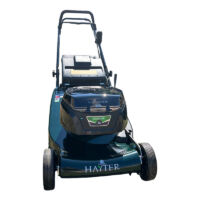 Hayter Harrier 56 Premium Rear Roller Cordless Lawnmower 56cm / 60v  2x7.5Ah KIT