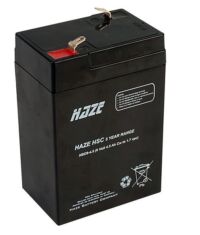 UNIVERSAL BATTERY 6v 4.5Ah 70 x 47 x 101 (LxWxH mm) T1 HSC06-4.5