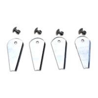 Dynamo Octo-Cut Replacment Blade Tip c/w nuts and screws Pk4 Dynamo Octo-Cut Replacment Blade Tip c/w nuts and screws Pk4