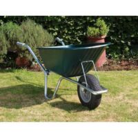 County Cruiser Garden Wheelbarrow Green 100ltr