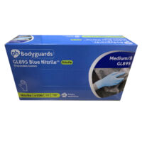 phBodyguards Blue Nitrile Gloves - Medium - 100 pack - Powder Free phBodyguards Blue Nitrile Gloves - Medium - 100 pack - Powder Free