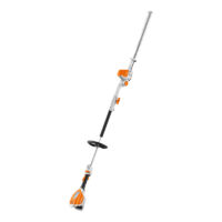 STIHL 36v Li-Ion Long Reach Hedge Trimmer 45cm Cut W