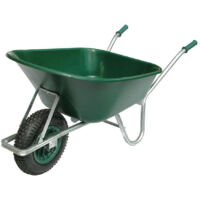 Landsman Single-Wheel Barrow with Flatproof Tyres 130-160L - Unassembled