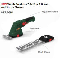 Webb 7.2v Grass & Hedge Shear 