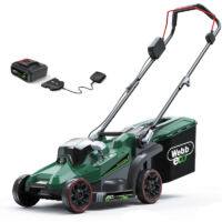 Webb Cordless Lawnmower 20v / 33cm Kit  (4ah Battery / Charger) 
