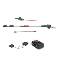 Webb Cordless Long Reach Hedge Trimmer / Pruner 20v / 50cm Kit (2ah Battery / Charger) 