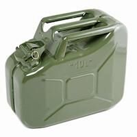 Green Metal Fuel Jerry Can 10L