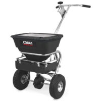 Cobra HS26S Stainless Steel Broadcast Spreader c/w Screen & Rain Cover 31kg / 26l Cobra HS26S Stainless Steel Broadcast Spreader c/w Screen & Rain Cover 31kg / 26l
