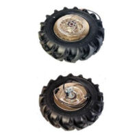 Sherpa Power Barrow Complete Wheel Assy