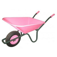 Fort Cosmo Pink Wheelbarrow 90 litre