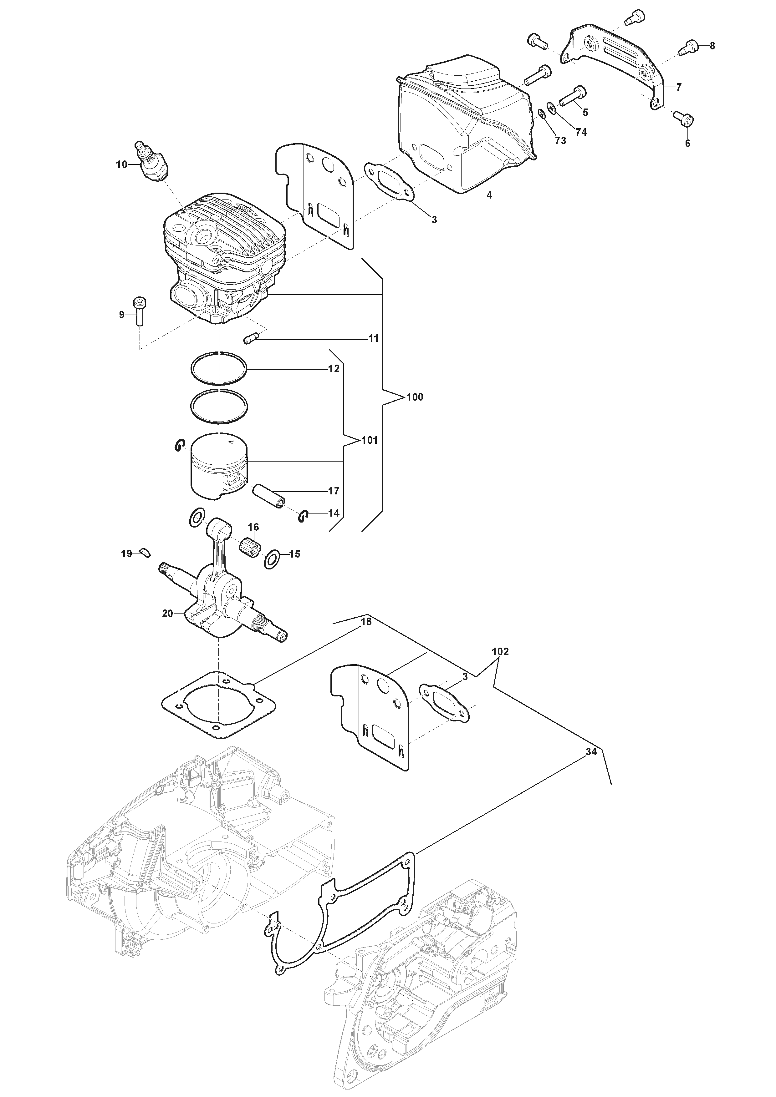 SP466 240461802/S17 Engine Spares