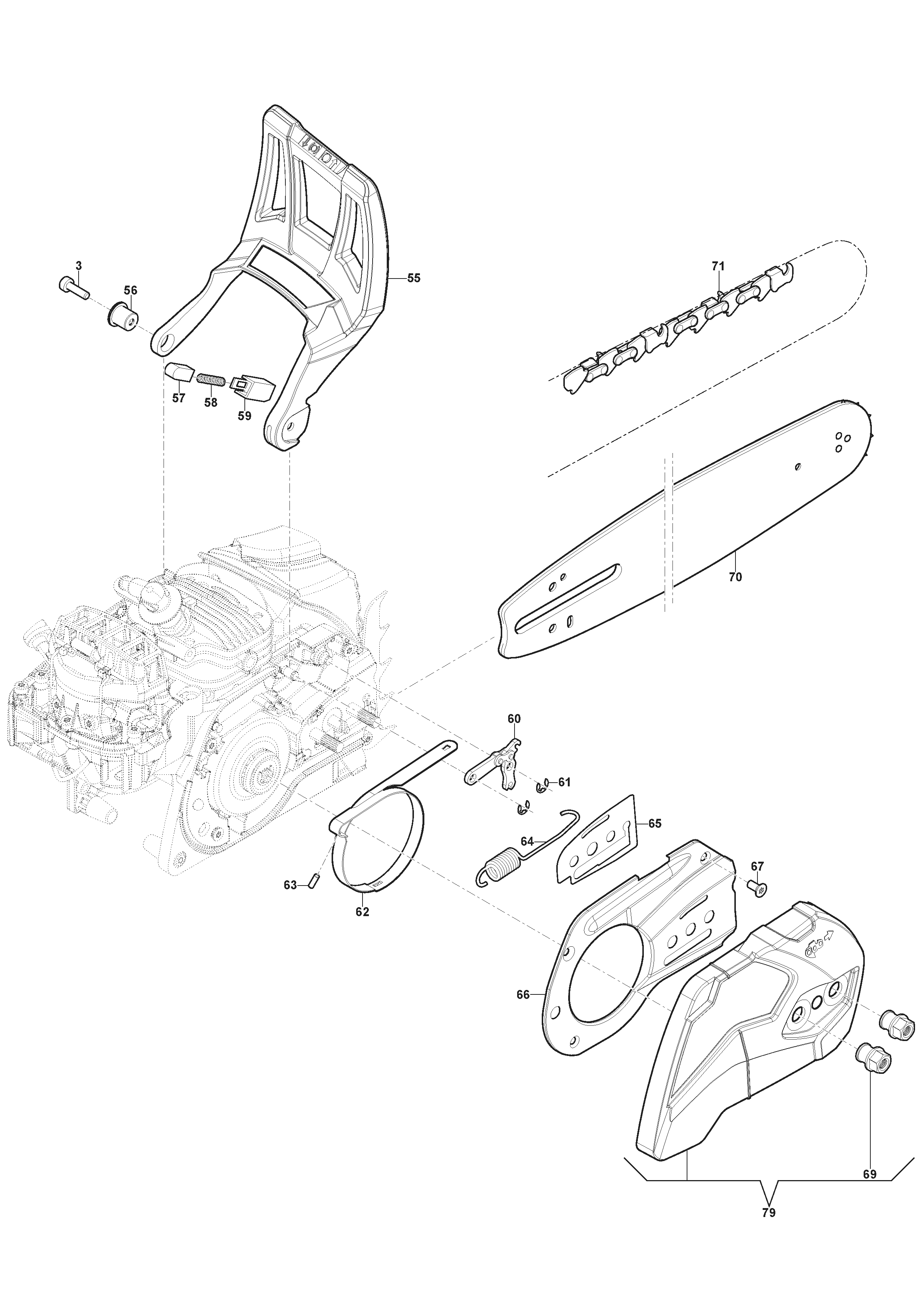 SP466 240461802/S17 Housing Spares (3)