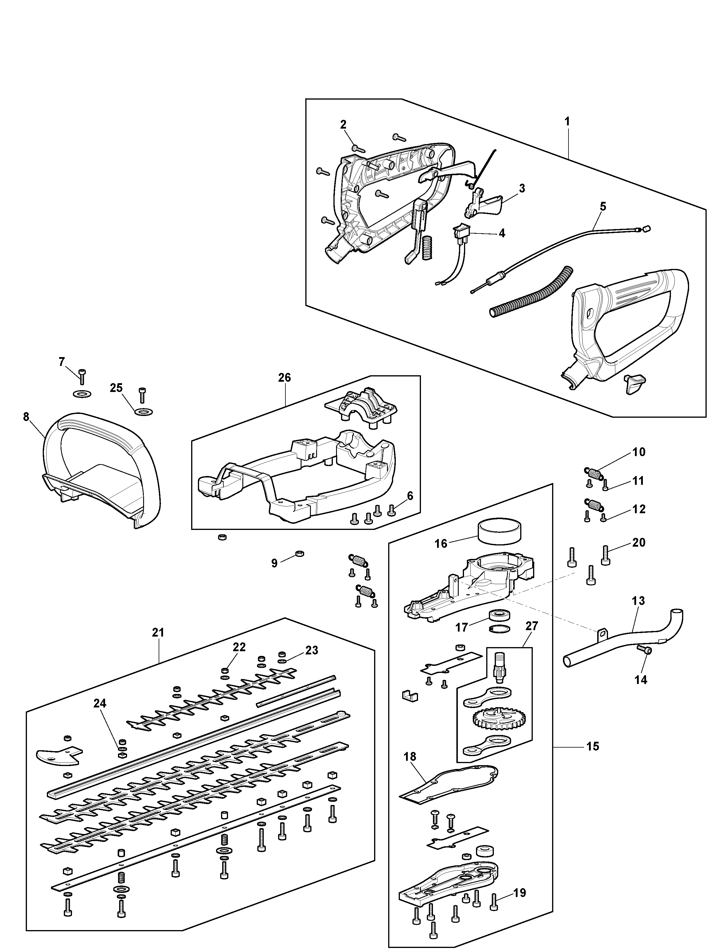 SHT 670 252422008/ST1 Cutter Spares