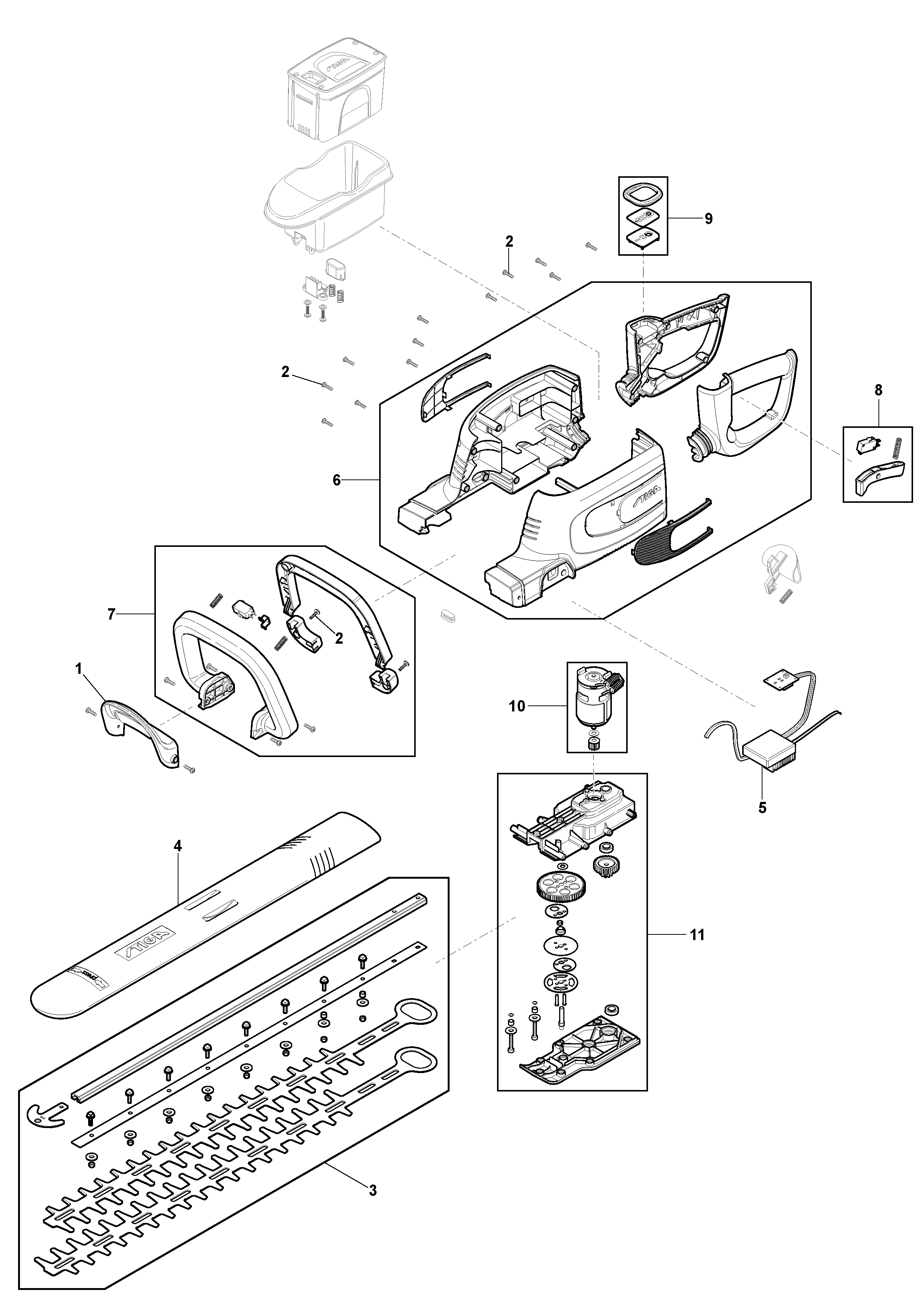 SHT 700 AE 277300008/ST1 Cutter