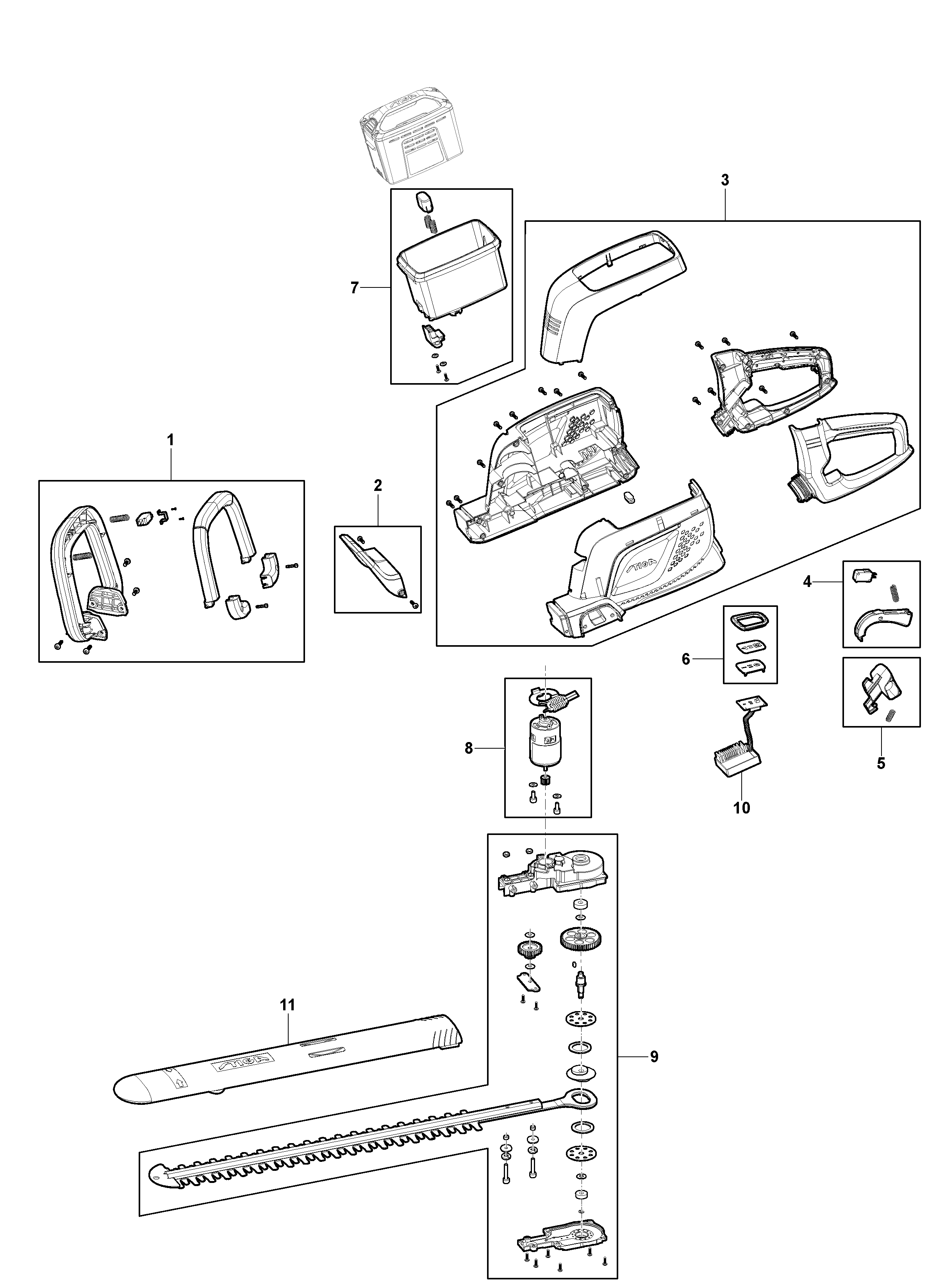 SHT 500 AE 278302108/ST1 Body