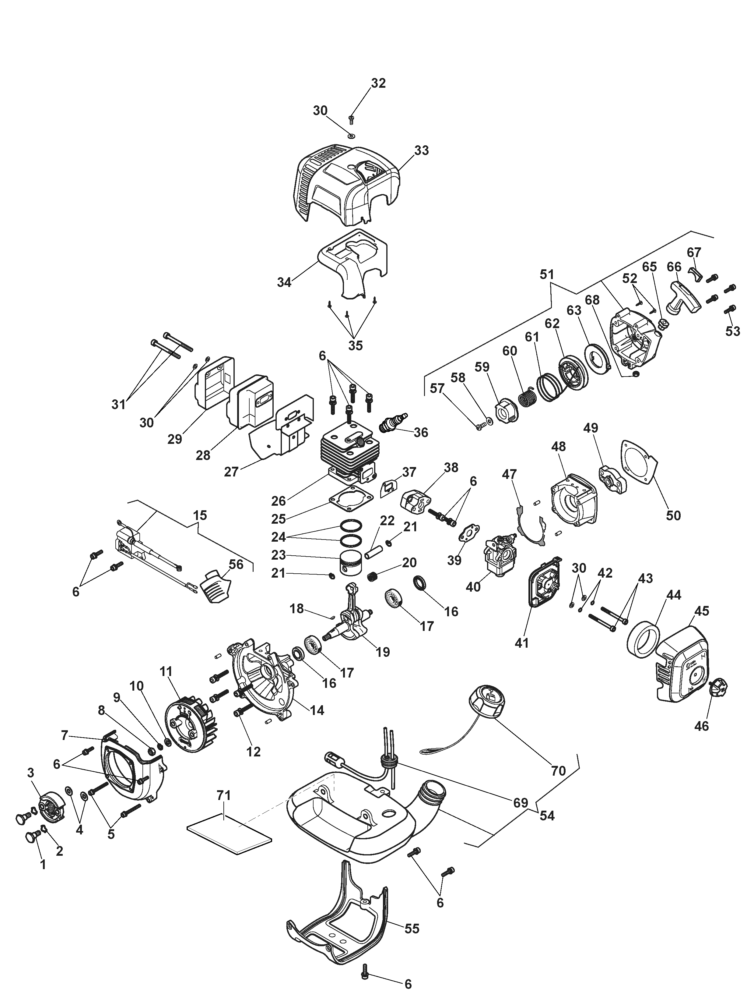 SBC 226 J D (287121102/15) Engine Spares