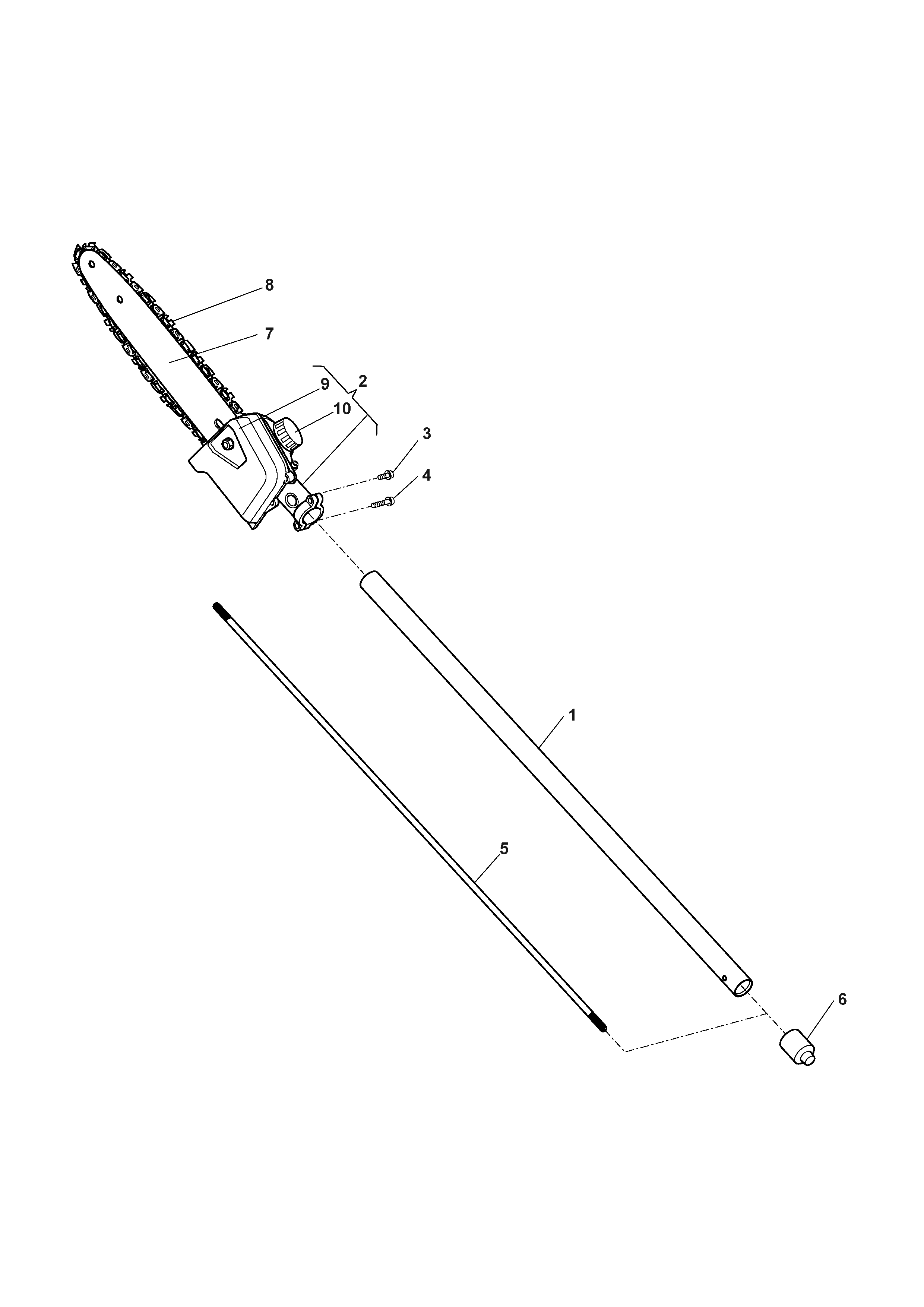 SMT 226 287130152/ST1 (2018-Onwards) Pole Pruner
