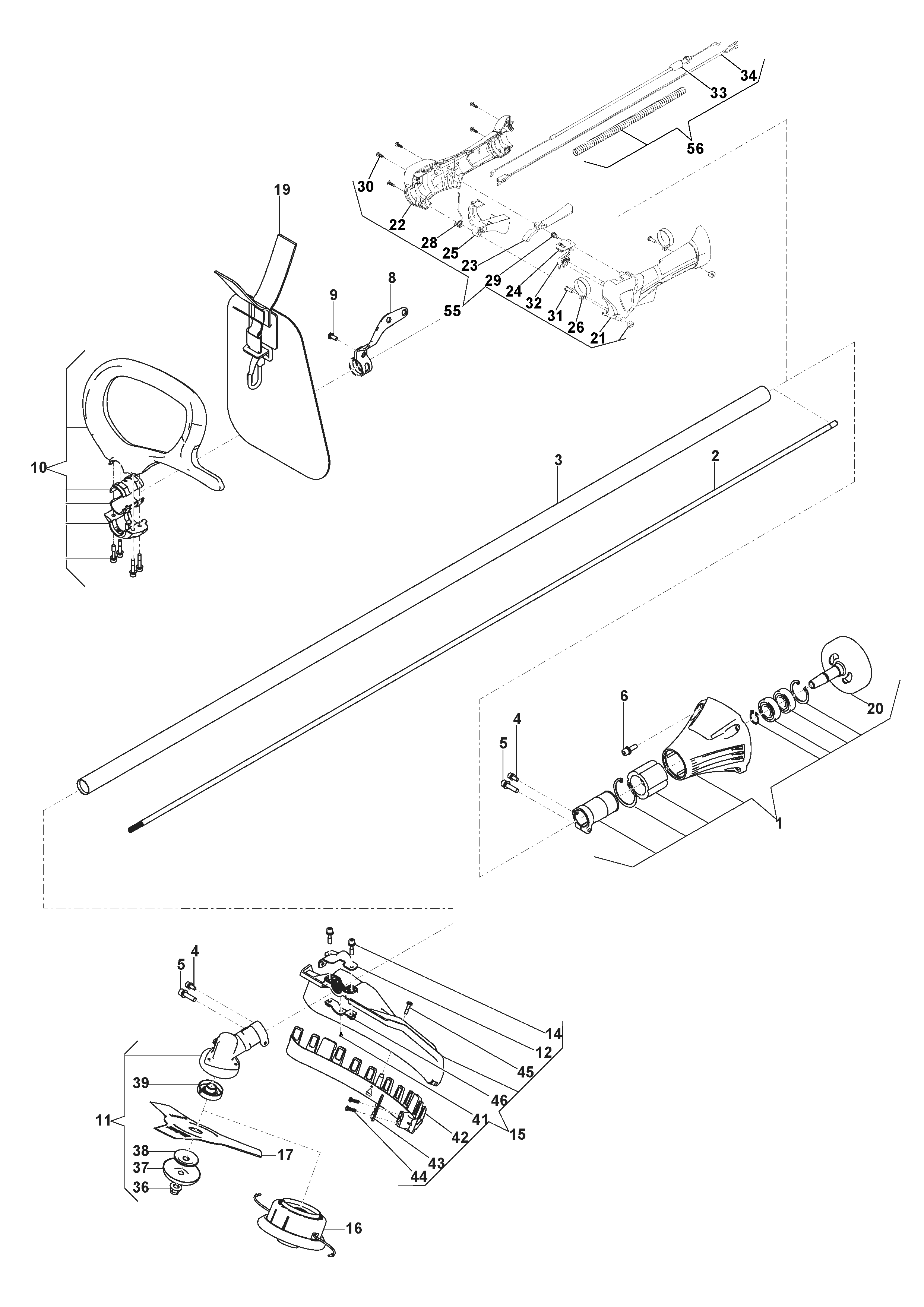 SBC 232 287220002/16 (2016-Onwards) Trimmer Spares