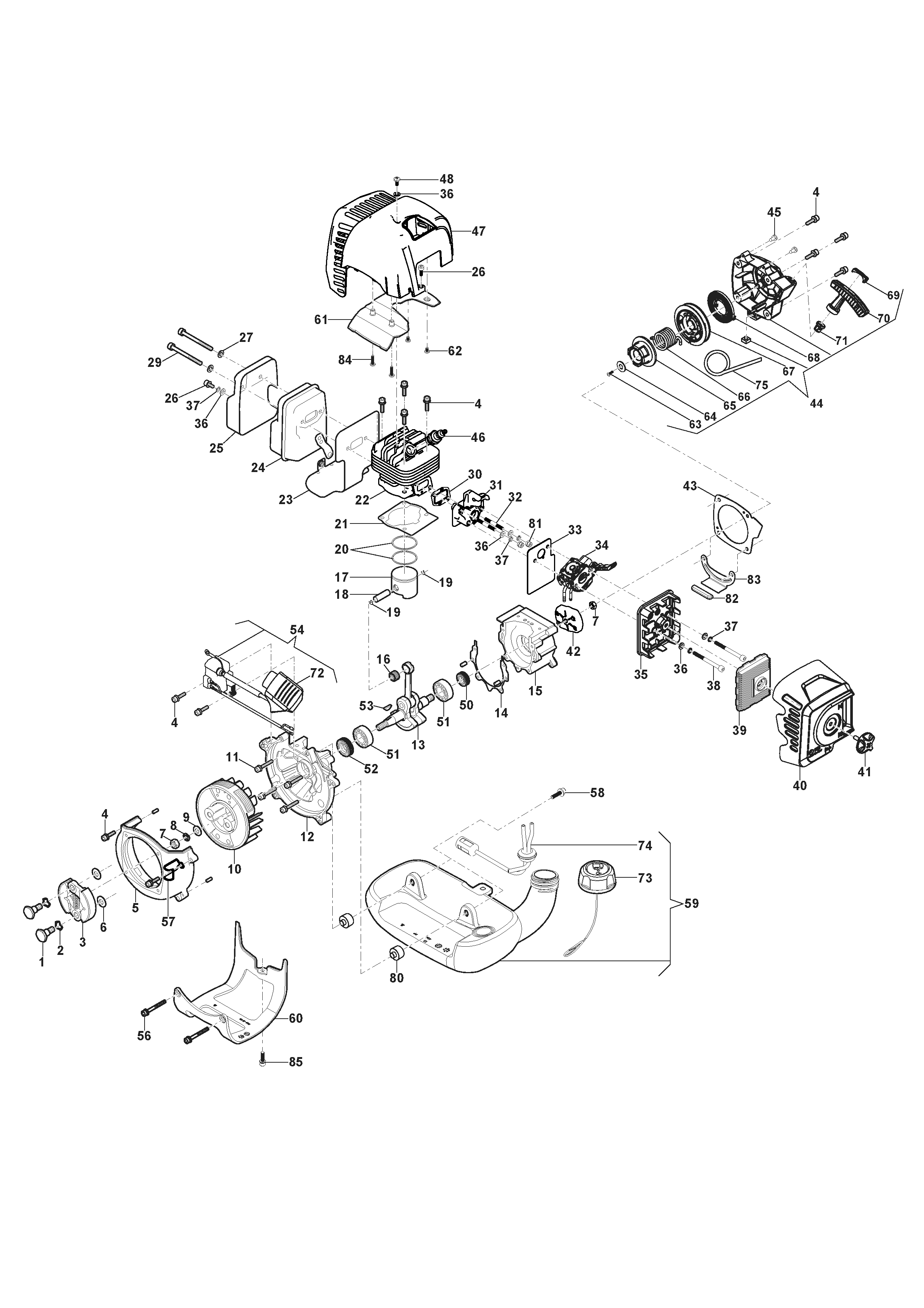 SBC 252 D 287421002/17 2016-Onwards Engine Spares