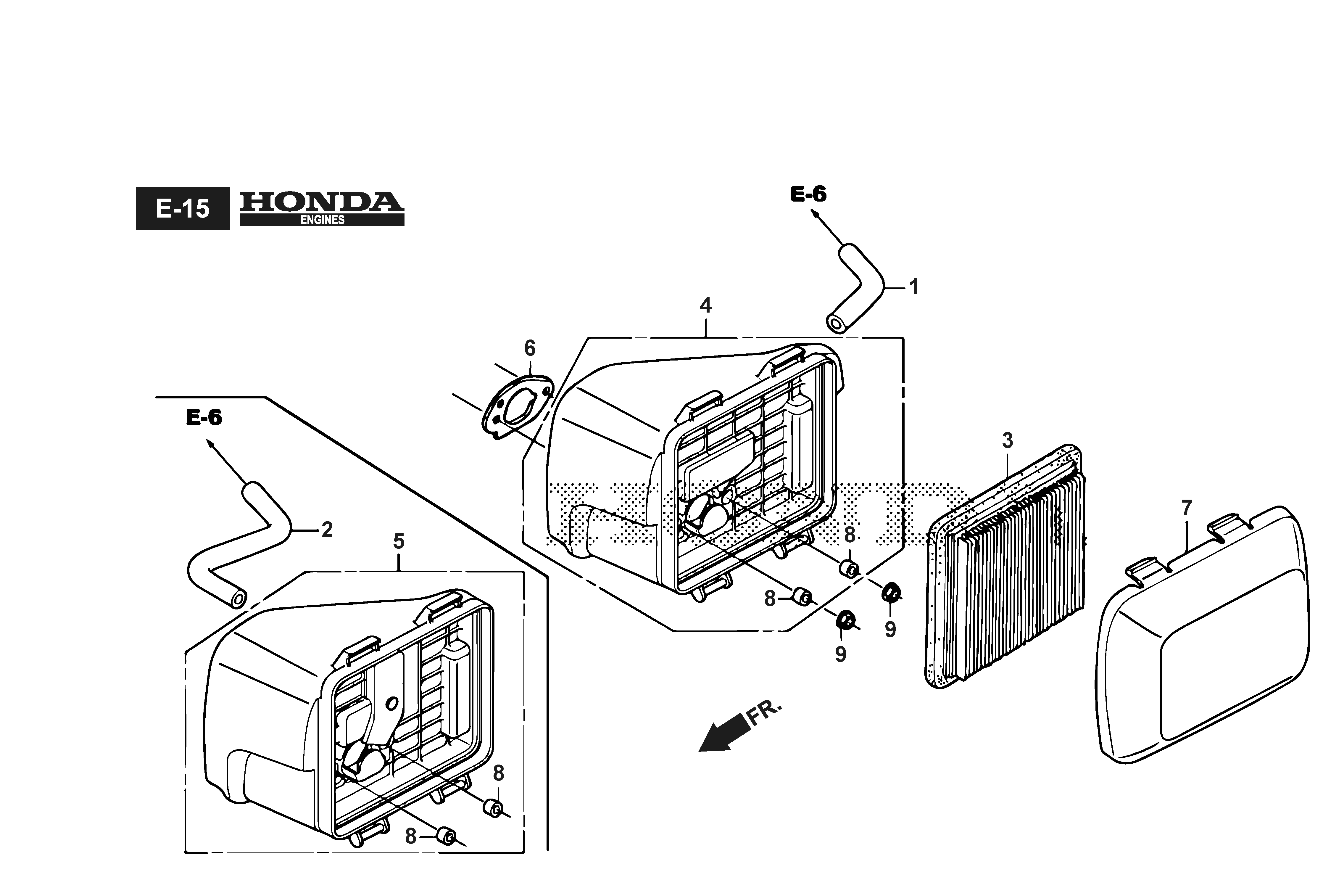 291502138/ST1 Air Cleaner