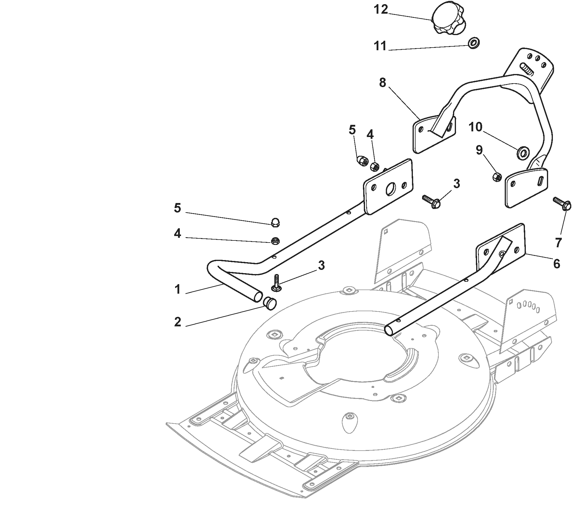 291502138/ST1 Handle, Lower Part