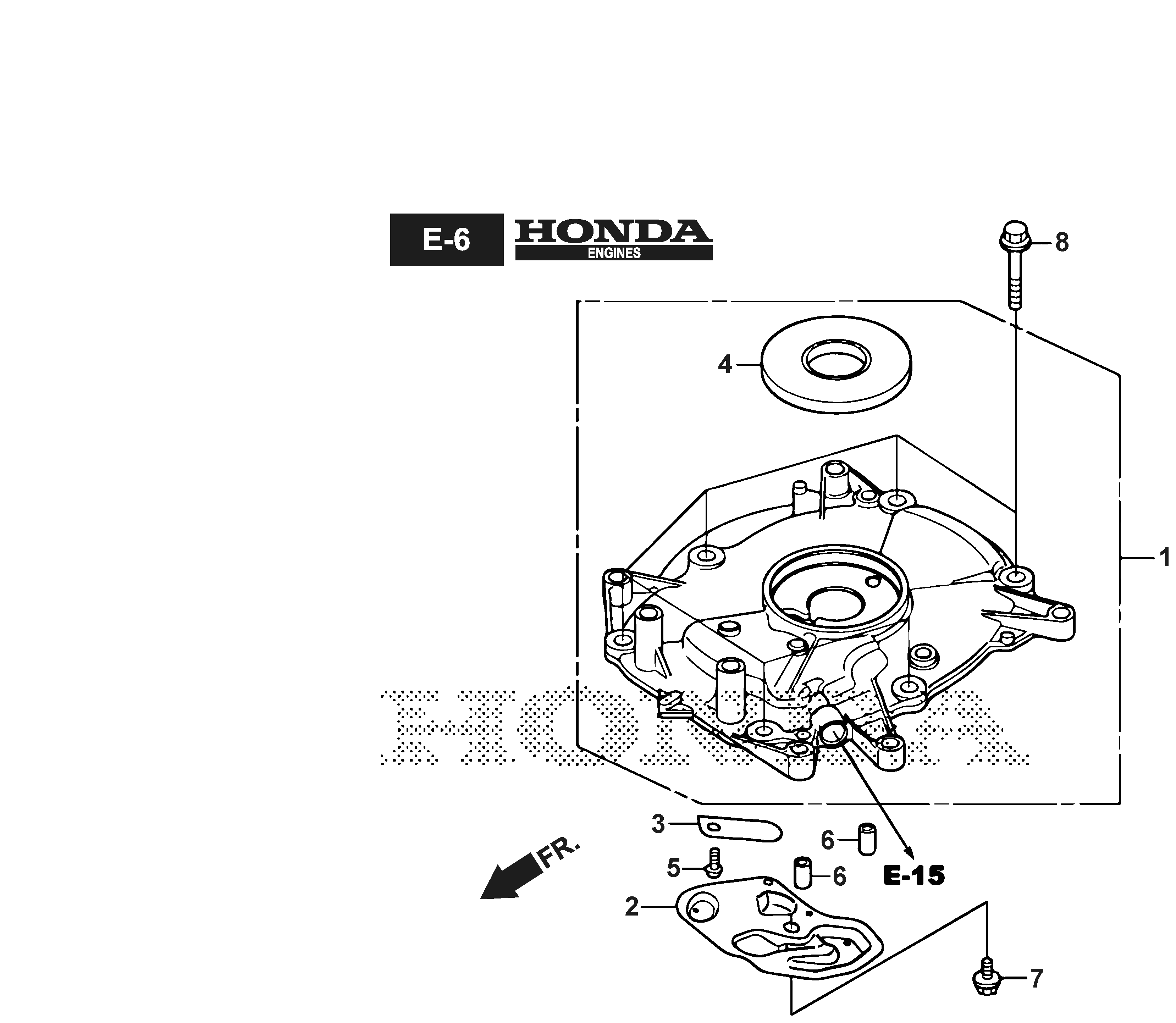 294503538/ST1 Crankcase Cover