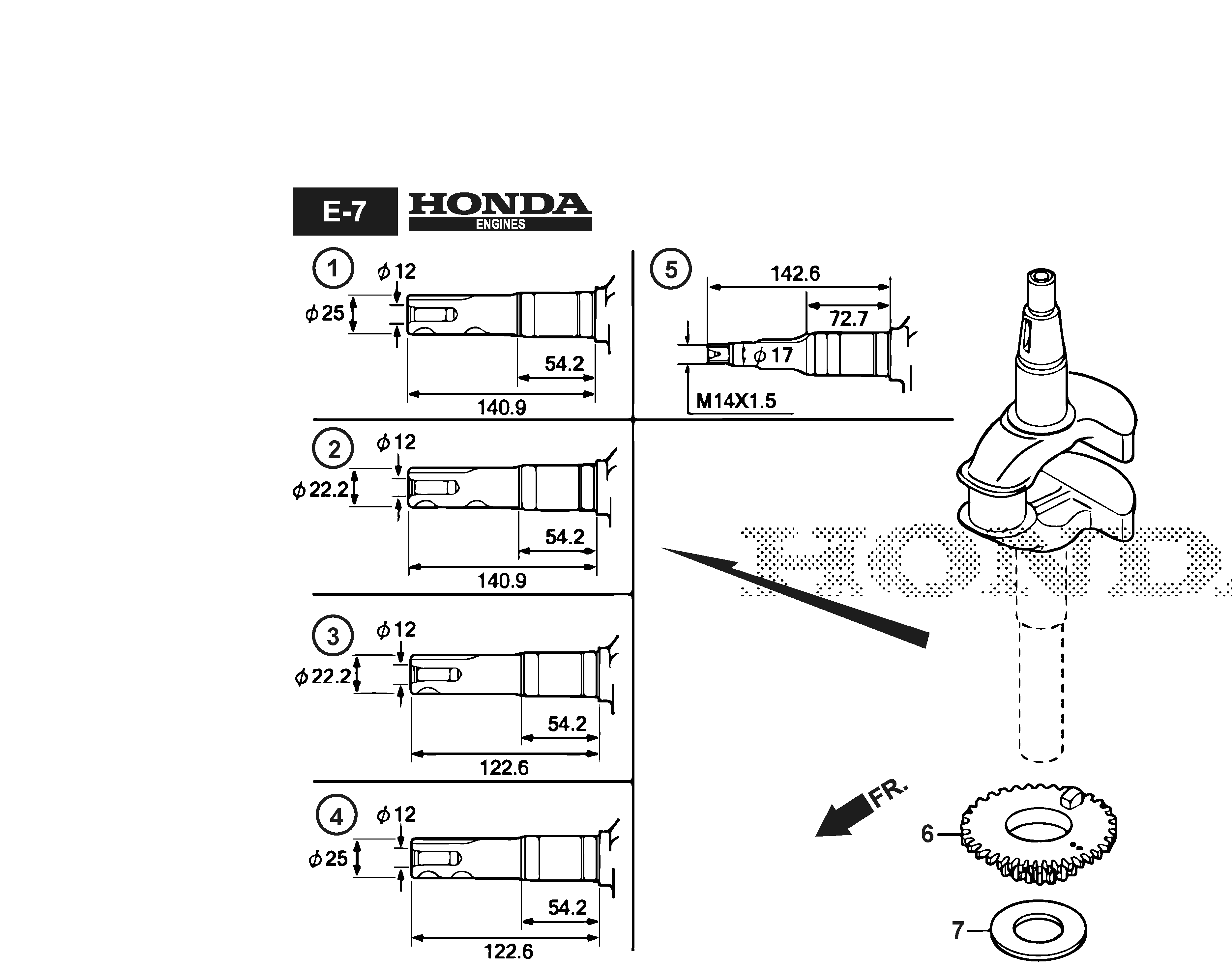 294503538/ST1 Crankshaft