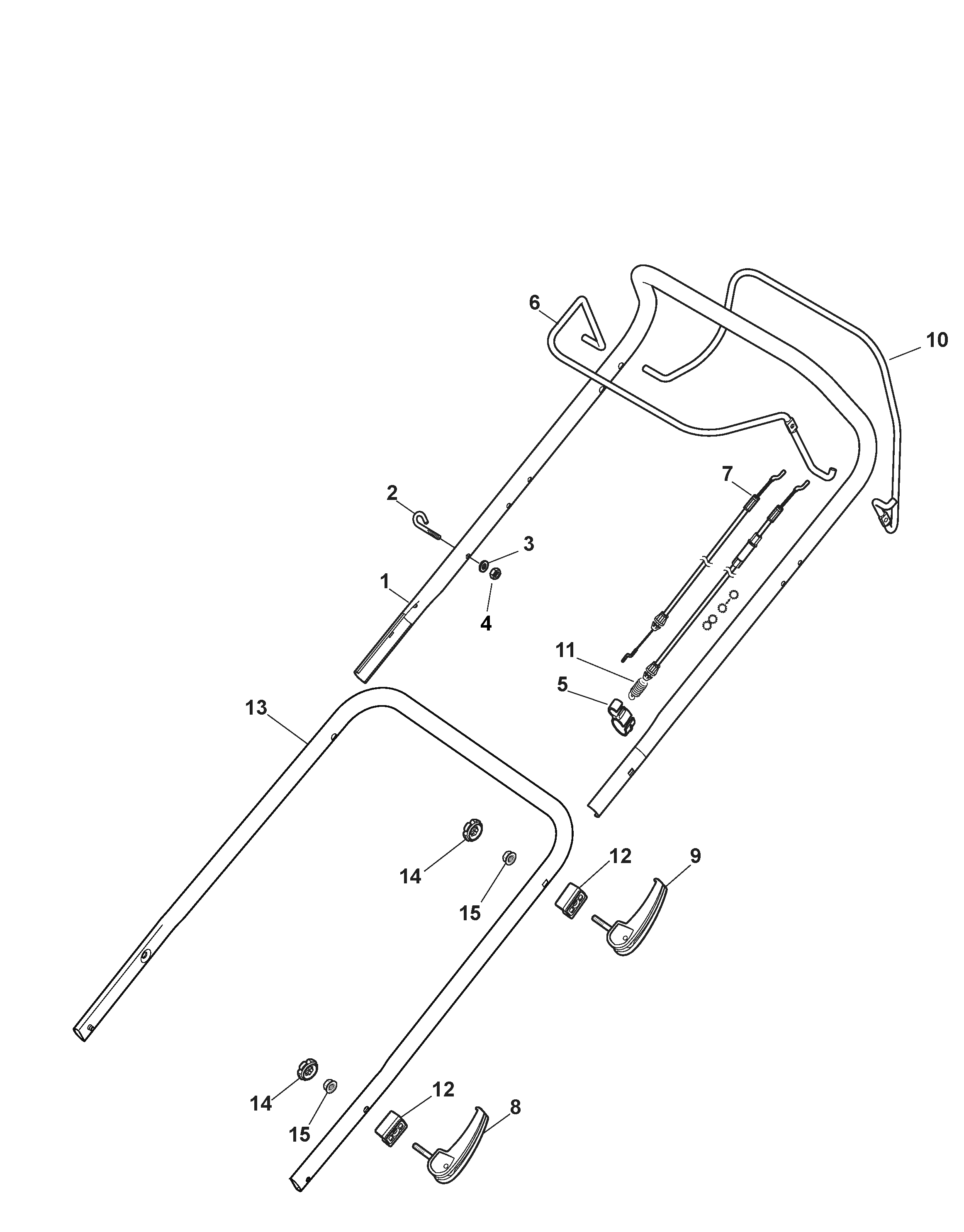 294503538/ST1 Handle, Upper Part - Quick Release