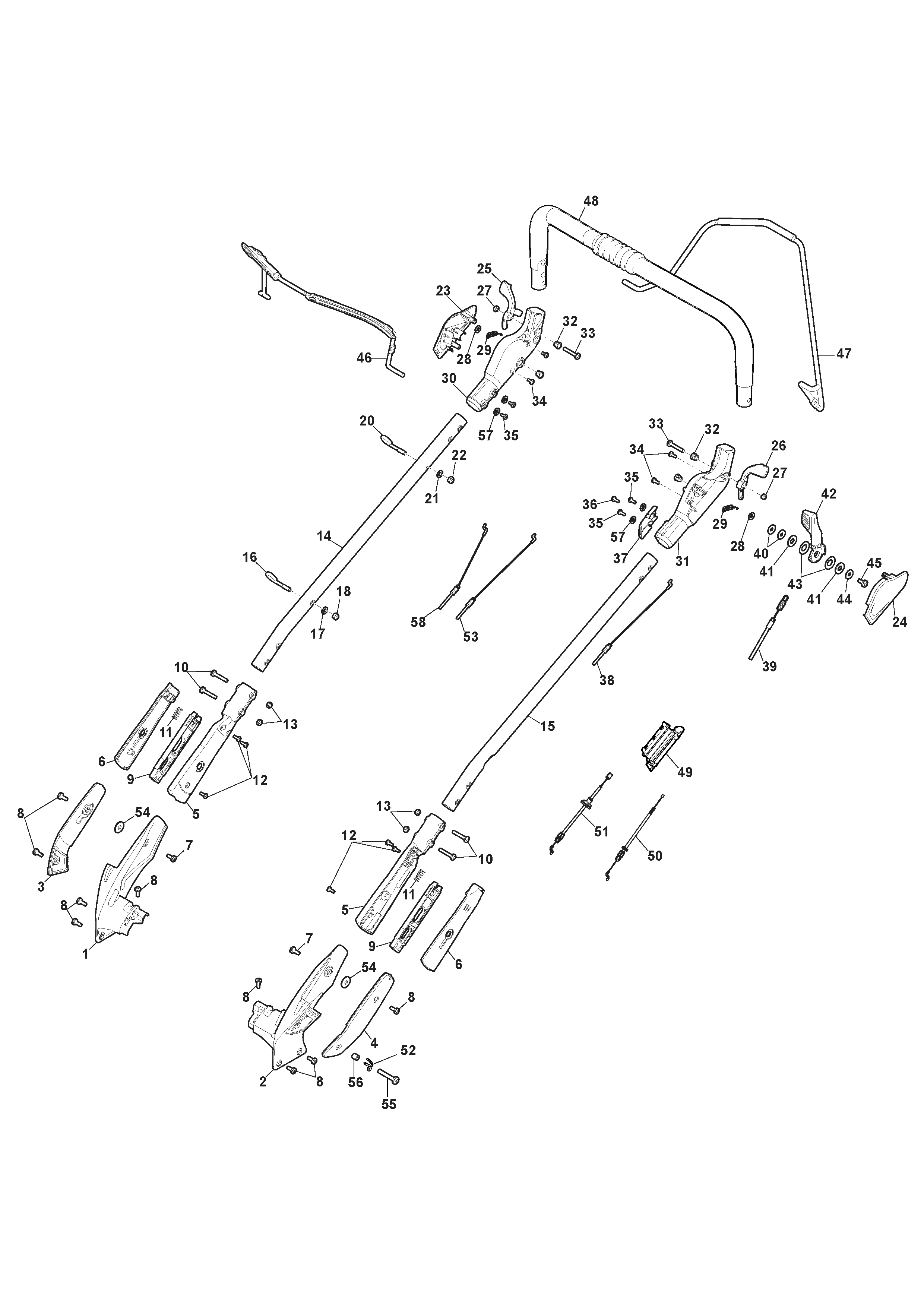 294563038/S16 Chassis and Handle Upper Part