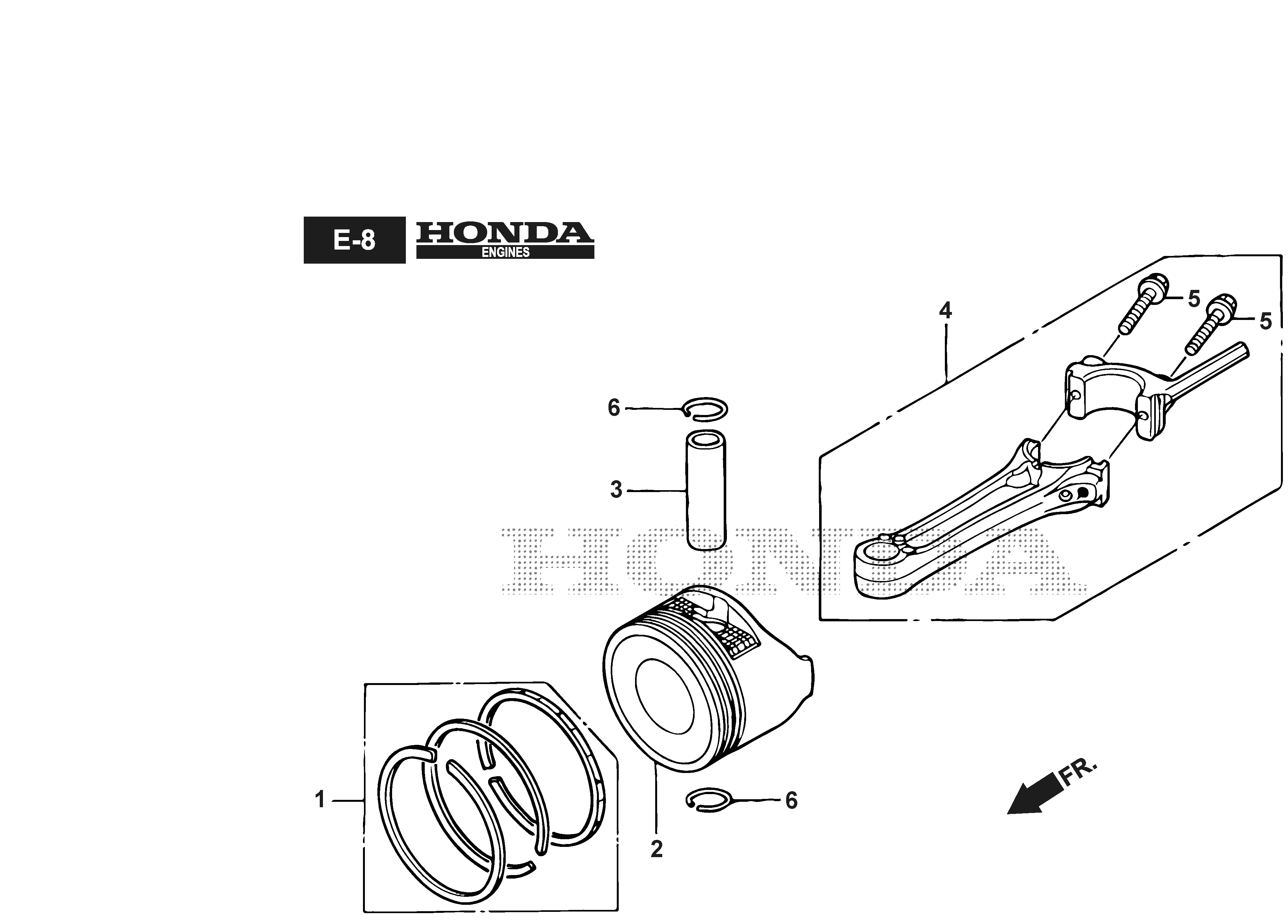 294563038/S16 Piston/Connecting Rod